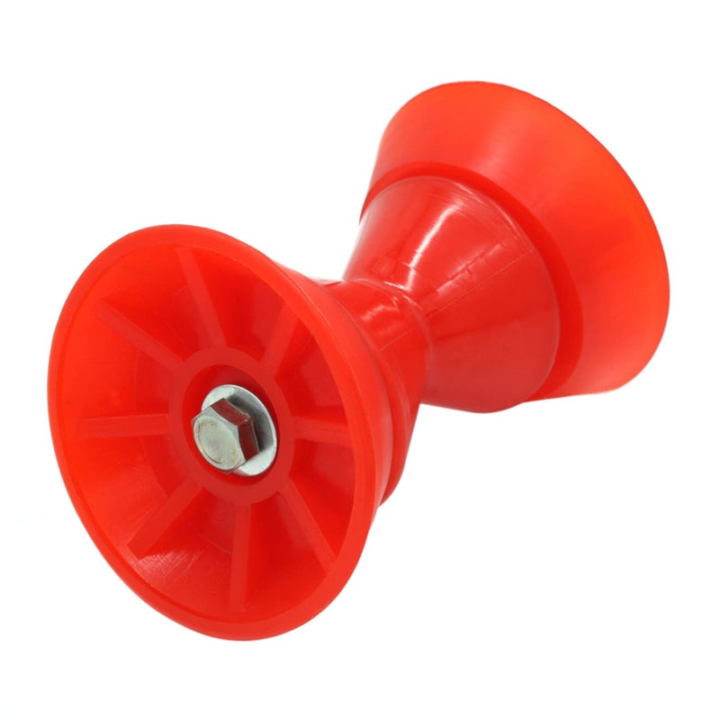 UANOFCN 3" Boat Trailer Roller Assembly 1/2" Shaft Non Marking Polyurethane - Image 3